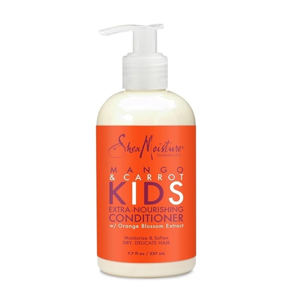 Shea Moisture Orange and White Hair Care Collection